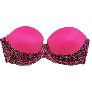 Victoria’s Secret PINK Neon Multi-Way Push-Up Bra 34C